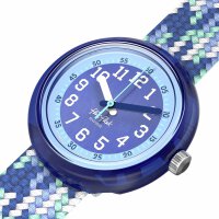 Flik Flak BRAID IN BLUE  Kinderuhr FPNP169